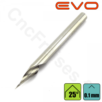 Pointe javelot 1 dent 25° 0.1 mm EVO Pointe javelot 1 dent 25° 0.1 mm EVO