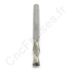 Fraise 2 dents downcut FishTail diamètre de coupe 3.17mm longueur utile 12mm queue 3.175mm EVO