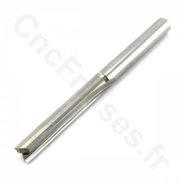 Fraise 2 dents droites 4mm LU 25mm Q 4mm carbure