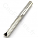 Fraise 2 dents droites carbure 6mm fraise mdf