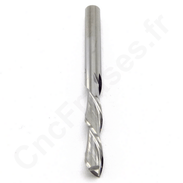 Fraise 2 dents coupe à gauche FishTail 2 mm LU 8 mm Q 3.175 mm EVO