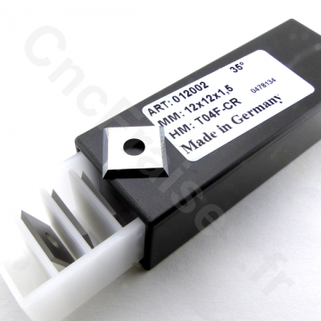 Plaquette carbure réversible 12x12x1.5mm Plaquette carbure réversible 12x12x1.5mm
