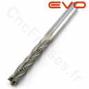 Fraise 4 dents ebauche bois 4 mm LU 22mm Q 4mm EVO