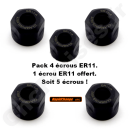Pack 4 Ecrous ER11 RapidChange ATC 4