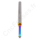 Fraise a fileter 1 dent M4 carbure queue 4 mm DLC Aluminium