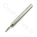 Fraise carbure 1 dent 1.5mm