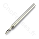 Fraise carbure 1 dent 2 mm longueur utile 5 mm