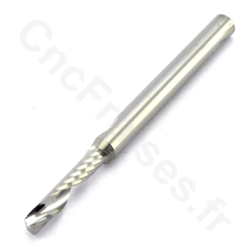 Fraise carbure 1 dent 2.50 mm Fraise carbure 1 dent 2.50 mm