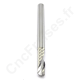 Fraise carbure 1 dent 3.17mm longueur utile 12mm PMMA, Forex, Thermoplastiques