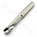 Fraise carbure 1 dent 6 mm longueur utile 25 mm