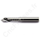 Fraise carbure 1 dent 6mm longueur utile 25mm queue 6mm