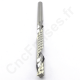 Fraise carbure 1 dent 6mm queue 6mm longueur taillée 52 mm fraise XL