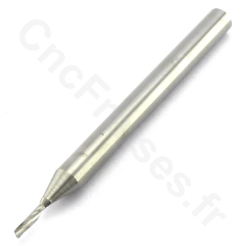 Fraise carbure 1 dent 1,00 mm Fraise carbure 1 dent 1,00 mm