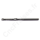 Fraise carbure 1 dent 3.175mm longueur utile 33mm queue 3.175mm Fraise XL !