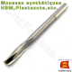 Fraise 2 dents spéciale mousses synthétiques - Ø 6mm - LU 25mm - Queue 6mm