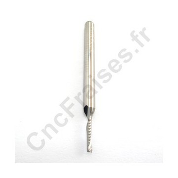 Fraise 1 dent 1.5mm lc 8mm speciale aluminium Fraise 1 dent 1.5mm lc 8mm speciale aluminium