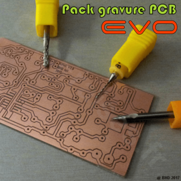 Pack gravure Circuits Imprimés Pack gravure Circuits Imprimés