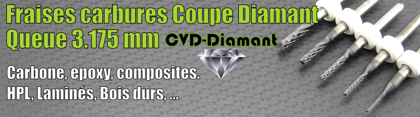 Carbures coupe diamant CVD-D