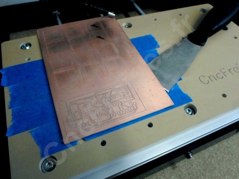 Decollage pcb etape 1