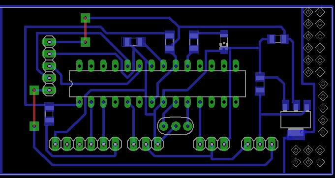 Circuit imprimé a graver.